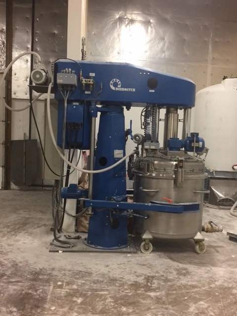 Niemann Kreis Vkdv Vacuum Dissolver, With 400 Liter Change Cans