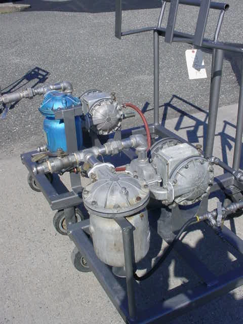 Sandpiper Air Operated Double Diaphragm Pumps, Portable (2)
