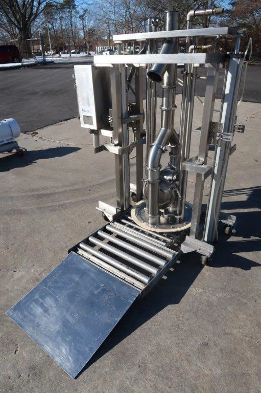 Murzan &ldquo;DUS-50M&rdquo; Stainless Drum Unloading System, Portable