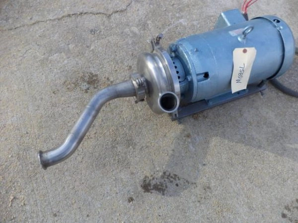 Waukesha 2 in. X 2 in. Stainless Steel Sanitary Centrifugal Pump, 15 HP