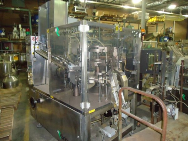 Unipac 120 Automatic Plastic Tube Filling/Sealing Machine