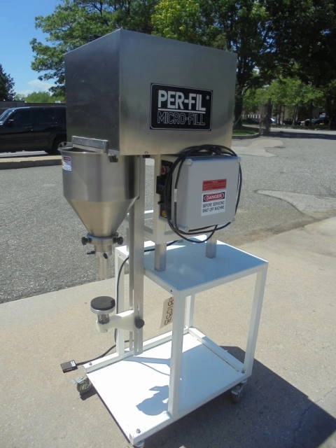 Per-Fill MR-1 Single Auger Powder Filler, Agitated Hopper