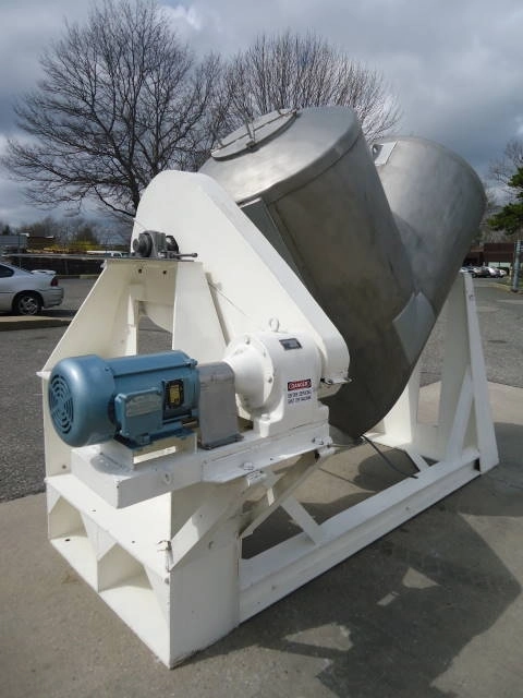 50 CU.FT. PATTERSON KELLEY STAINLESS STEEL TWIN SHELL “V”” BLENDER, Explosion Proof