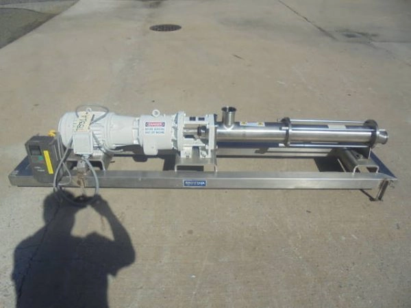 Moyno 3 in X 3 in. Sanitary Progressive Cavity Pump, Portable