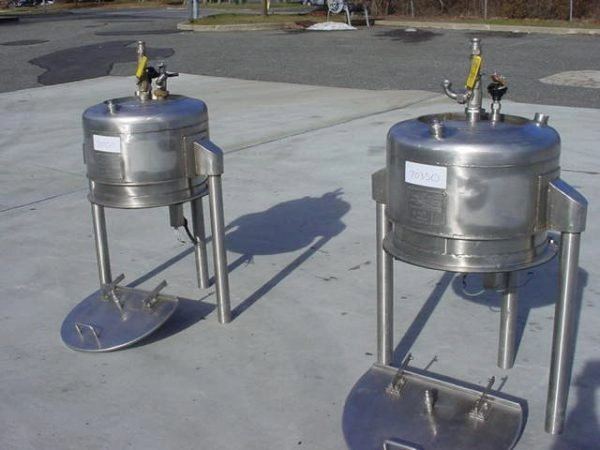 20 Gal. B&amp;g 316 Stainless Kettles/Tanks, 50 Psi Jacket (2)