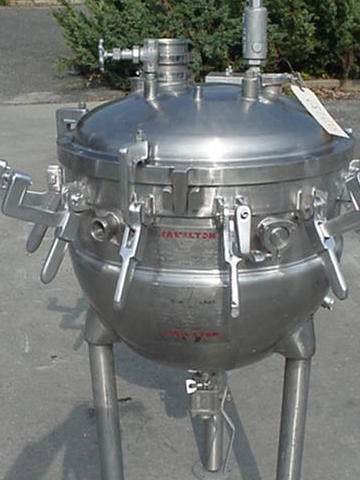 30 Gallon Hamilton Ss Jacketed Vacuum Kettle