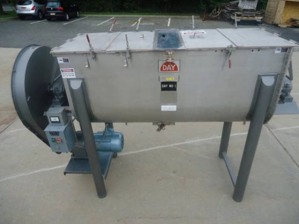 36 Cu.ft. Day Stainless Steel Double Ribbon Blender, 10 Hp Motor