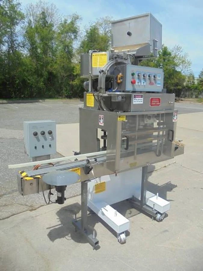Kaps All E4 Four Spindle Automatic Screw Capper, 80 Per Minute | LabX.com