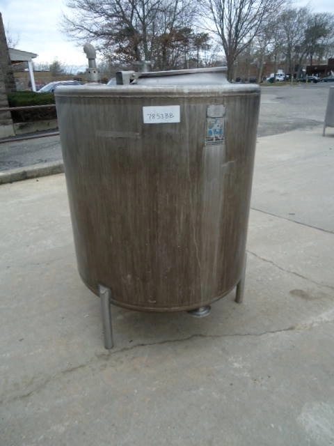 200 Gallon Cherry Burrell Stainless Steel Vertical Tank