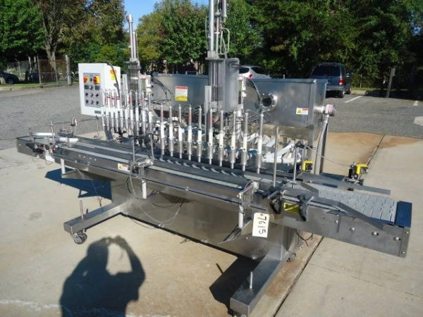 Kaps-All Vol-32-16 Twenty Piston Dual Lane Fully Automatic High Speed Filler