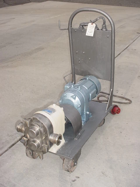 Waukesha 25 Ss Positive Displacement Pump