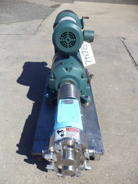 Waukesha Model 30 Stainless Steel Positive Displacement Pump, Variable Speed