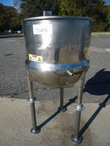 25 Gallon Lee Stainless Steel Kettle, 40 Psi