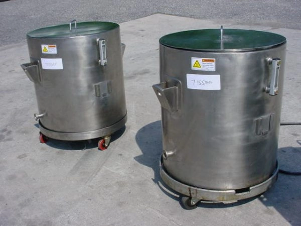 30 Gallon Ss Self-Contained Electrically Jacketed Portable Tanks (2)