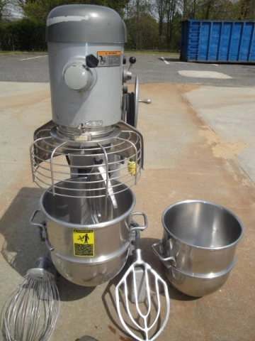 Hobart 40 Qt. Bowl Mixer, Assorted Accessories