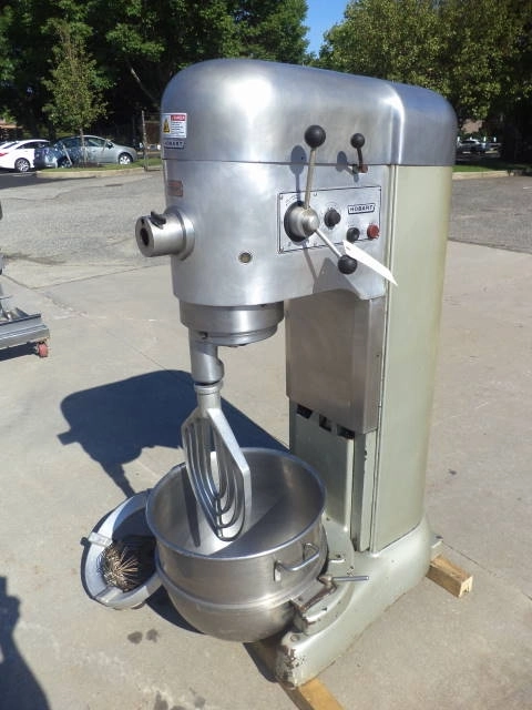 Hobart M-802-U 80 quart four speed bowl mixer, USDA