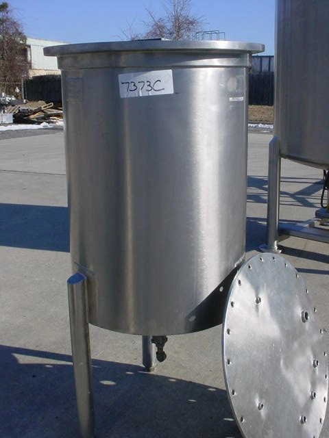 60 Gallon B &amp; G Stainless Steel Pressure Tank, Cone Bottom