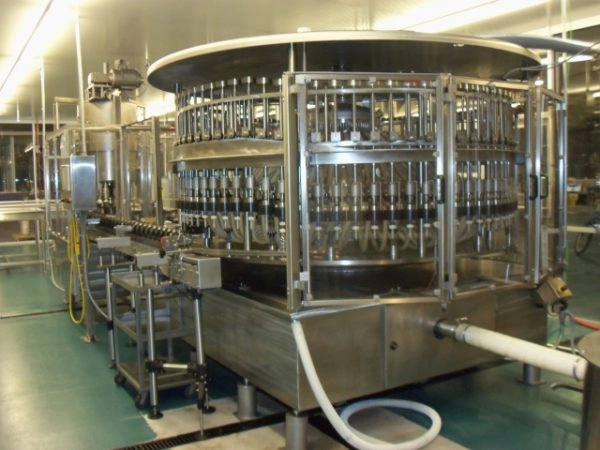 US Bottlers 72 Spout Rotary Filling &amp; Capping Machine, Stainless Steel