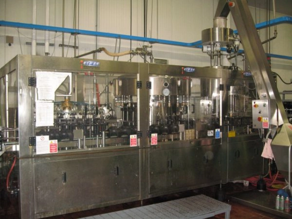 Wine Filling Line With 24 Head Rinser/Filler/Capper