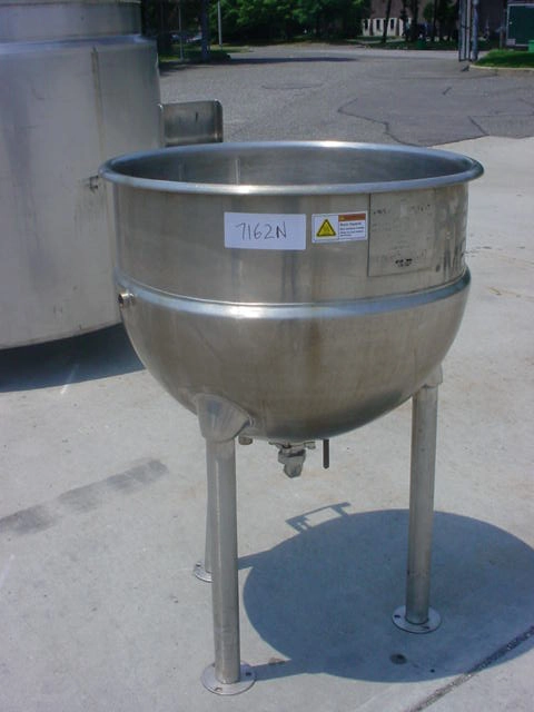 50 Gallon Hamilton Ss Jacketed Kettle, 40 Psi