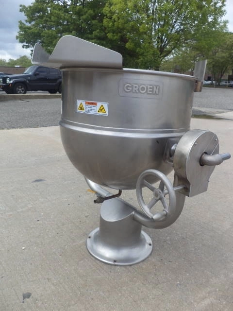 40 Gallon Groen Stainless Steel Jacketed Tilt Kettle