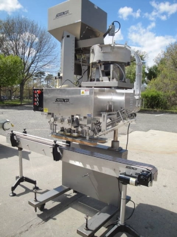 Surekap Sk6000-18 Six Spindle Capper On Casters