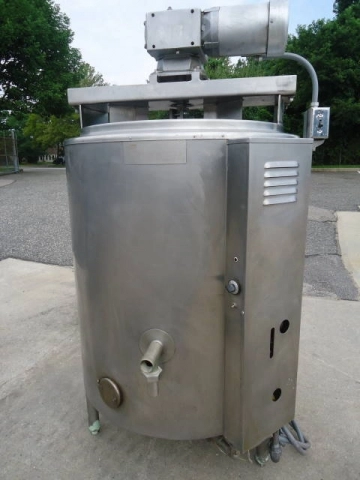 80 Gallon Groen Self-Contained Gas Fired Scraper Kettle-