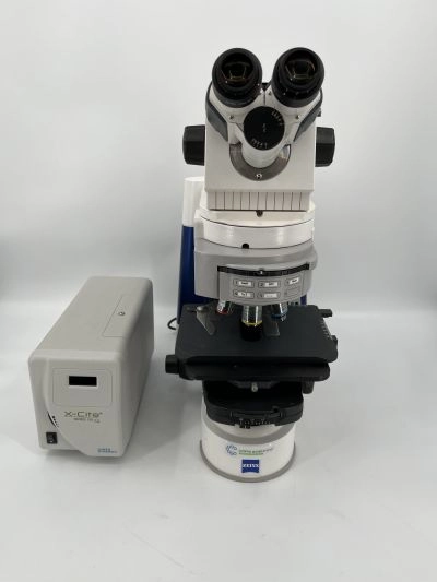 Zeiss Axio Imager A1 Upright Fluorescence Trinocular Microscope