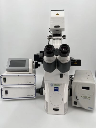 Zeiss Axio Observer Z1 Inverted Phase Contrast Motorized Fluorescence Trinocular Microscope