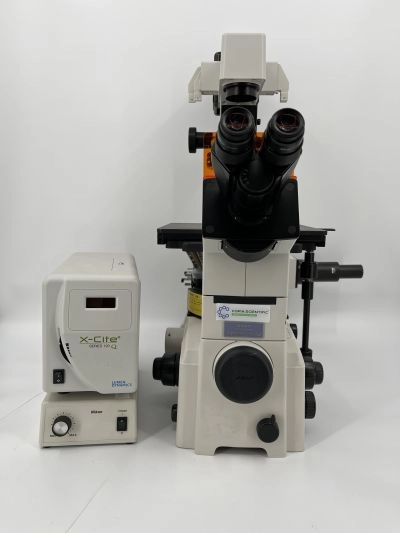 Nikon Eclipse TE2000-U Phase Contrast DIC Polarization Fluorescence Inverted Trinocular Microscope