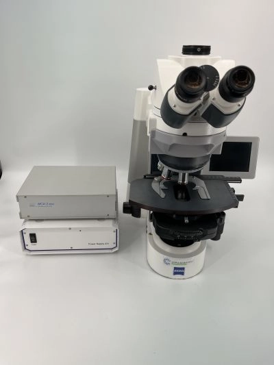 Zeiss Axio Imager M1 Upright Phase Contrast Motorized Trinocular  Microscope