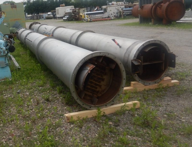 30&quot; X 60&amp;apos; A &amp; B Processing 50 PSIG 316 Stainless Steel Rectifier/Stripper Column