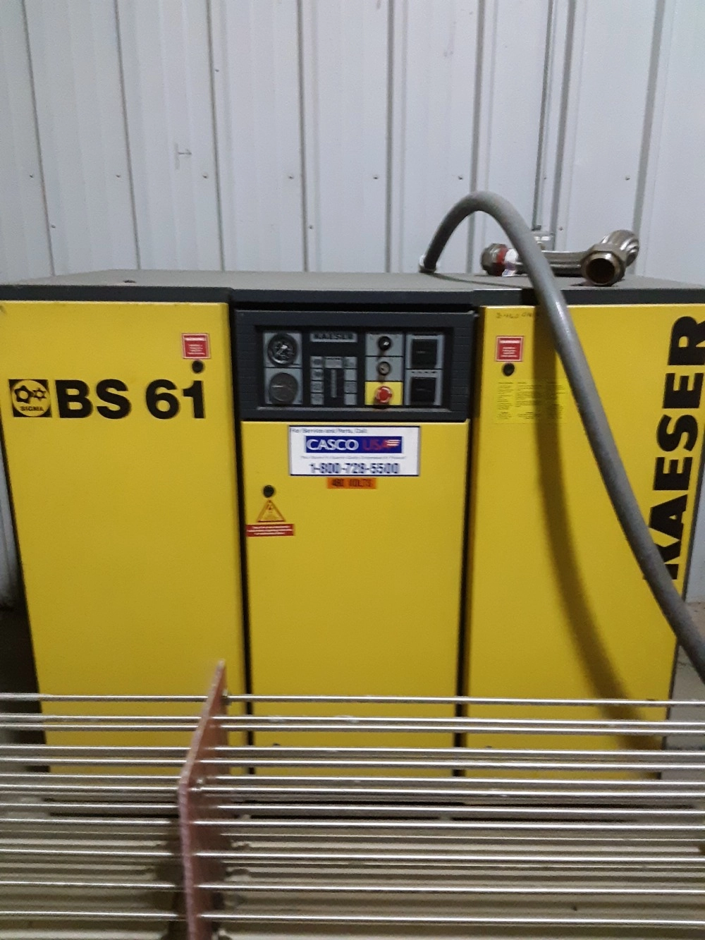 165 CFM 100 PSI Kaeser Air Compressor