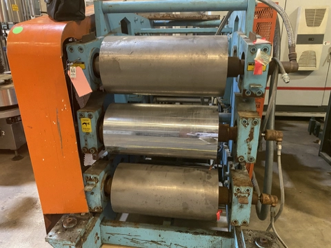 24&quot; x 12&quot; 3-Roll Cooling Roll Stack