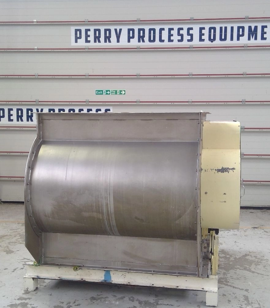 1,000 Litre Tatham Stainless Steel Twin Shaft Paddle Mixer