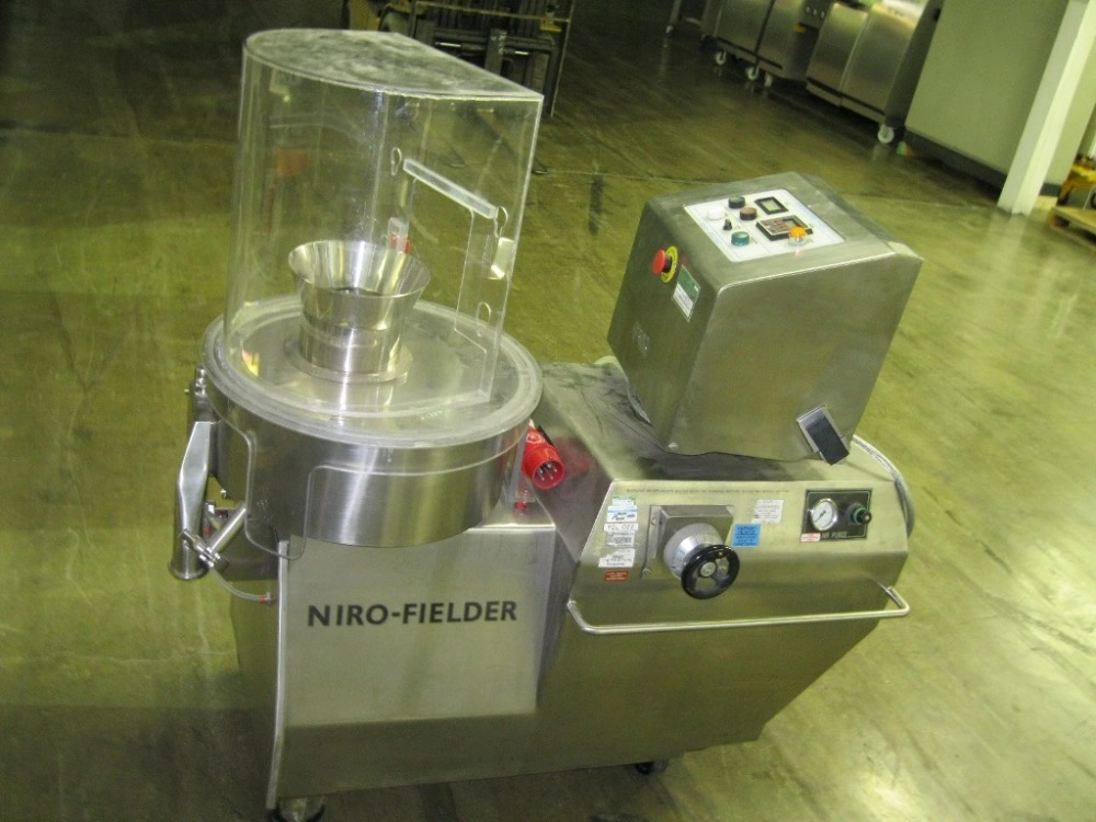 Niro Fielder Nica Model S-450 Stainless Steel Spheronizer