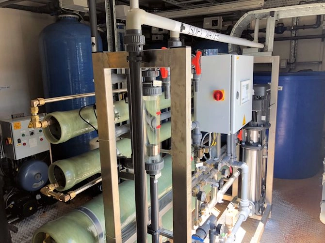 Nalco Reverse Osmosis System with Capacity 4000 Litres/Hour