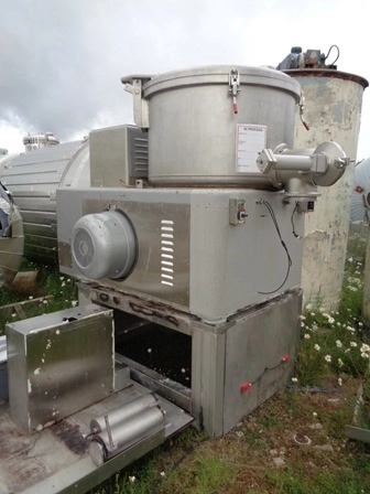 600 Litre Lodige Model MGT600G/1MZ Stainless Steel Mixer Granulator