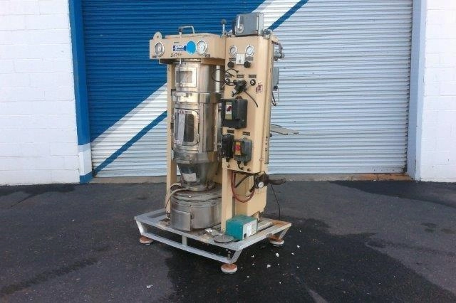 Glatt WSG5 Stainless Steel Fluid Bed Dryer.