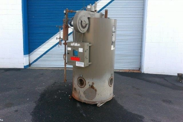 832#/Hour 150 PSI Fulton Gas Fired Boiler