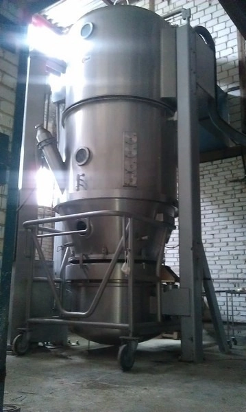 Glatt Model GPCG 300/500 Stainless Steel Fluid Bed Dryer