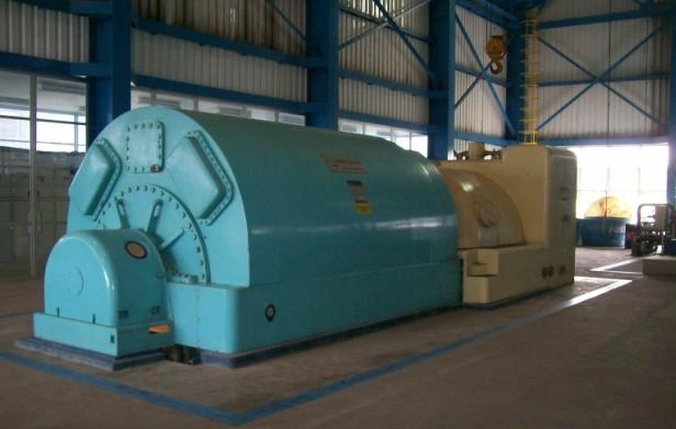 25000 kW 850 PSI Westinghouse Steam Turbine Generator