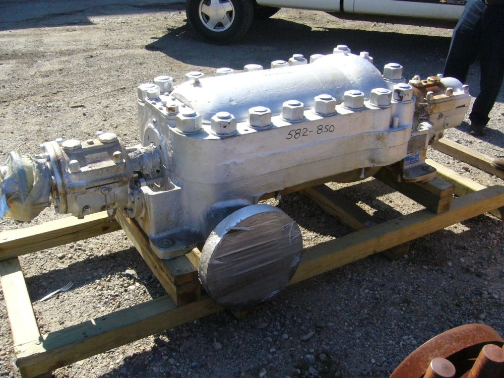 1000 GPM 1800&amp;apos; Head Ingersoll Rand Model 6HMTA5 Boiler Feed Pump