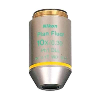 Nikon CFI Plan Fluor Dll 10X Na 0.3 Wd 16mm Ch MRH10105