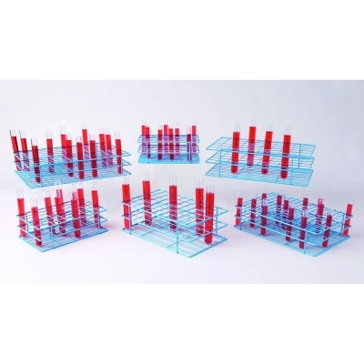 Bel-Art Poxygrid Test Tube Rack;For 22-25MM Tubes, 60 Places