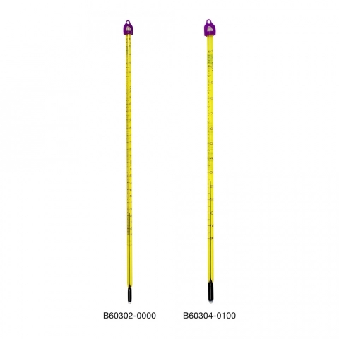 PFA Safety Coated Liquid-In-Glass Thermometers