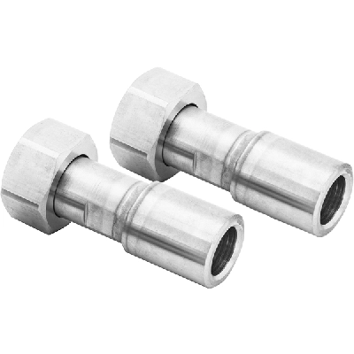 Julabo Adapters M24x1.5 Female to Tube 1/2 Inch Model # 8890065 (Pair)
