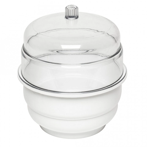 Bel-Art Products 42022-0000 Space Saver Clear Base Vacuum Desiccator