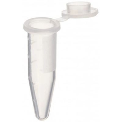 Bio Plas 0.5mL Flat Top Microcentrifuge Tube, Natural (Pack of 500) Model # 4315