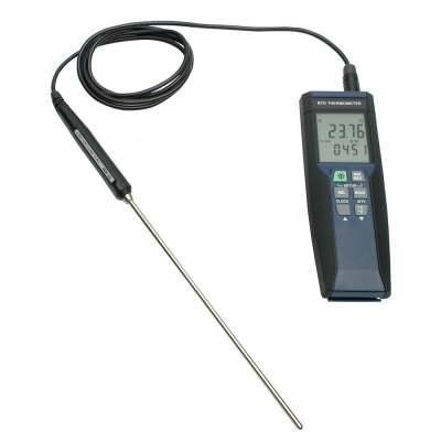 Durac High Temp Precision RTD Electronic Thermometer;-100 To 400C,Individual Calibration Report